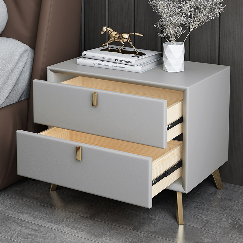 Nowoczesne szafki nocne do syp – Solid Wood Nightstand 2 Drawers recenzja i cena