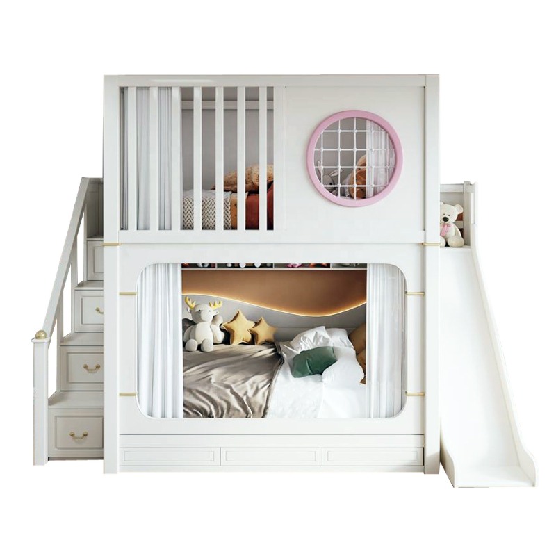 Łóżka piętrowe dla dzieci ze z – Bunk Bed With Stairs And Slide recenzja i cena