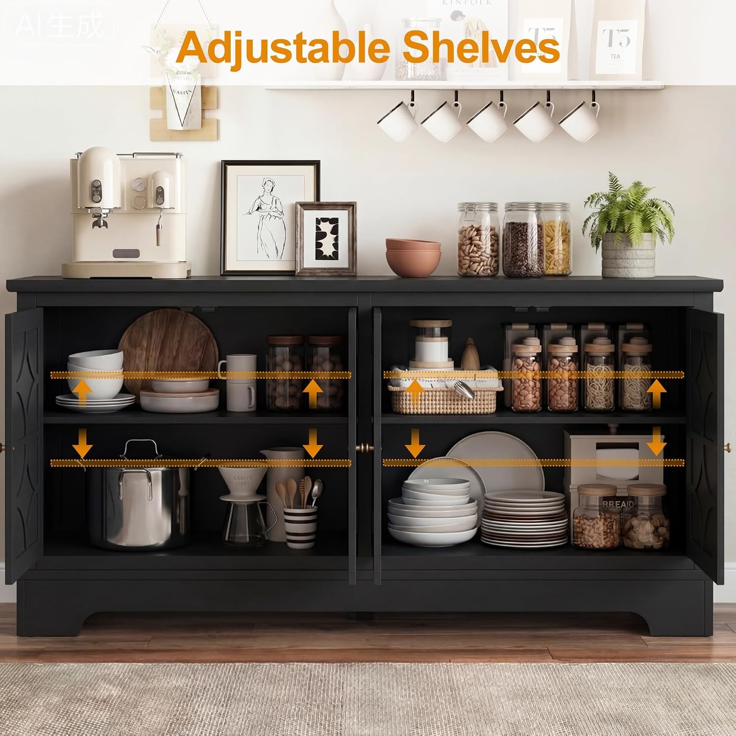 Bufet z szufladami i przegródk – Storage recenzja i cena