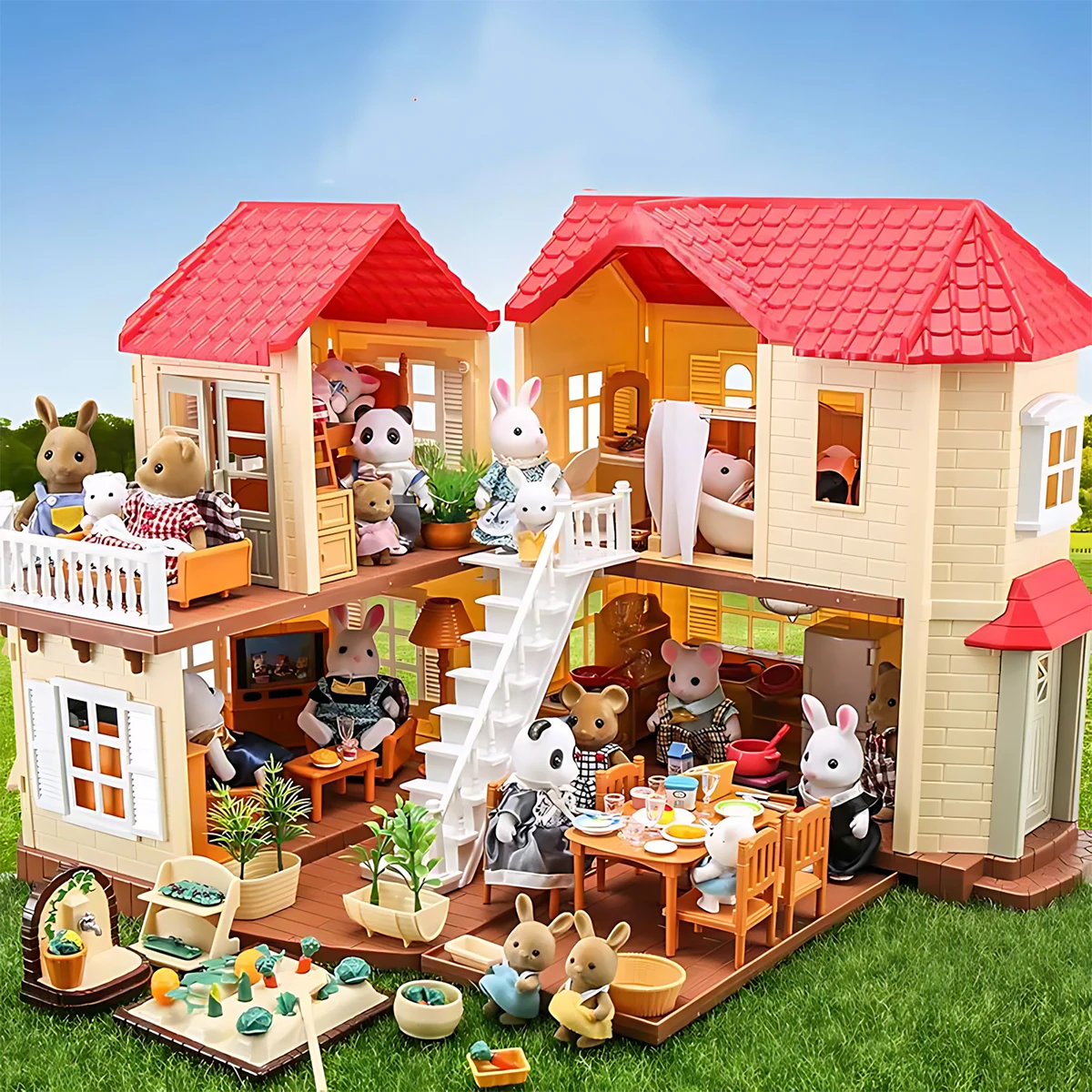 Miniaturowe meble 1:12 do domk – Bedroom Furniture recenzja i cena